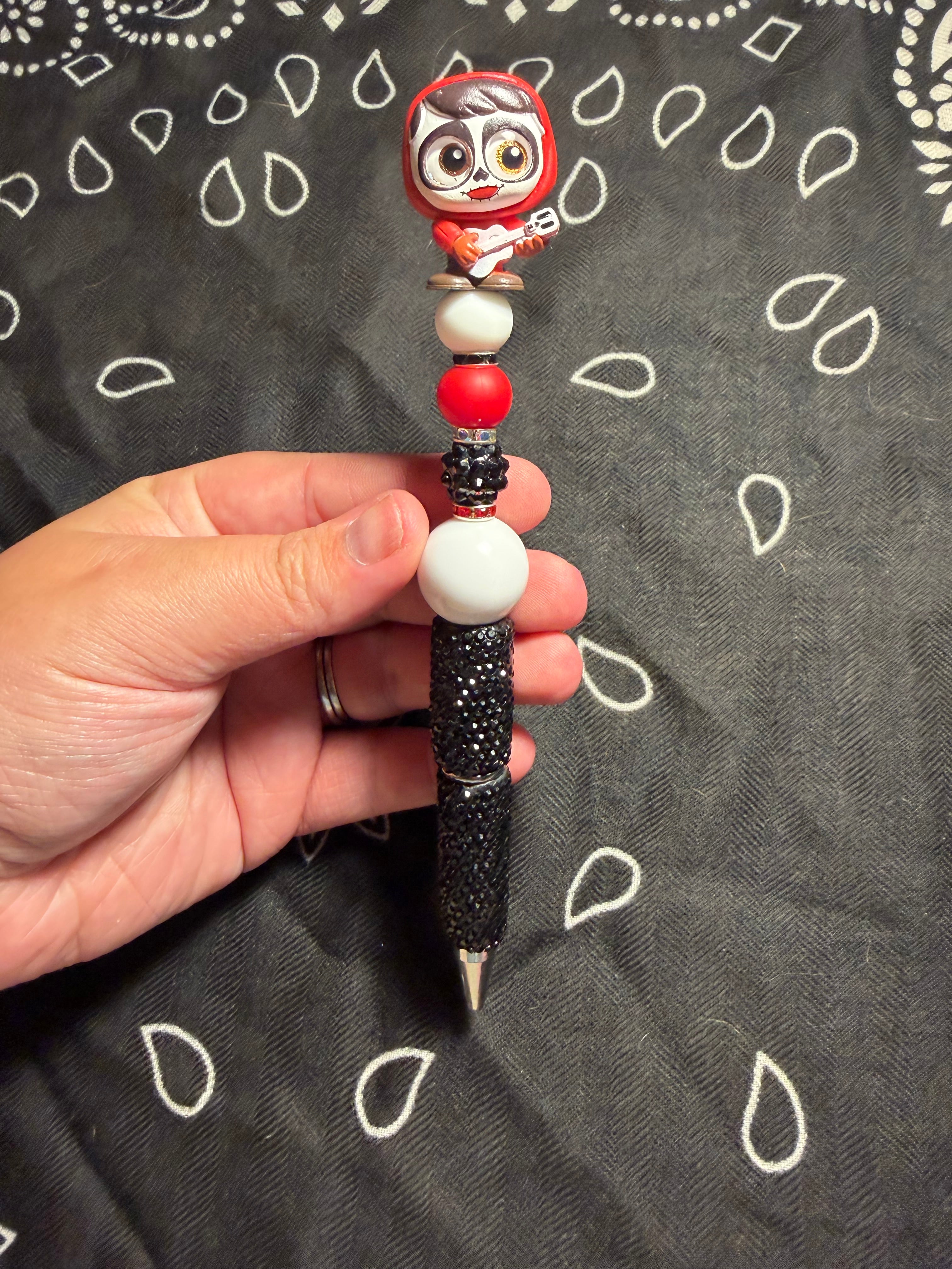 Pre-made rhinestone pens
