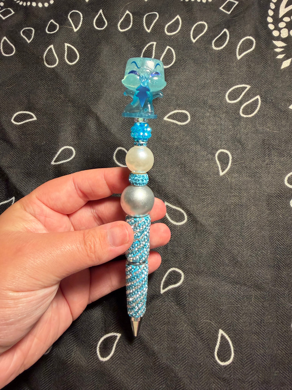 Pre-made rhinestone pens