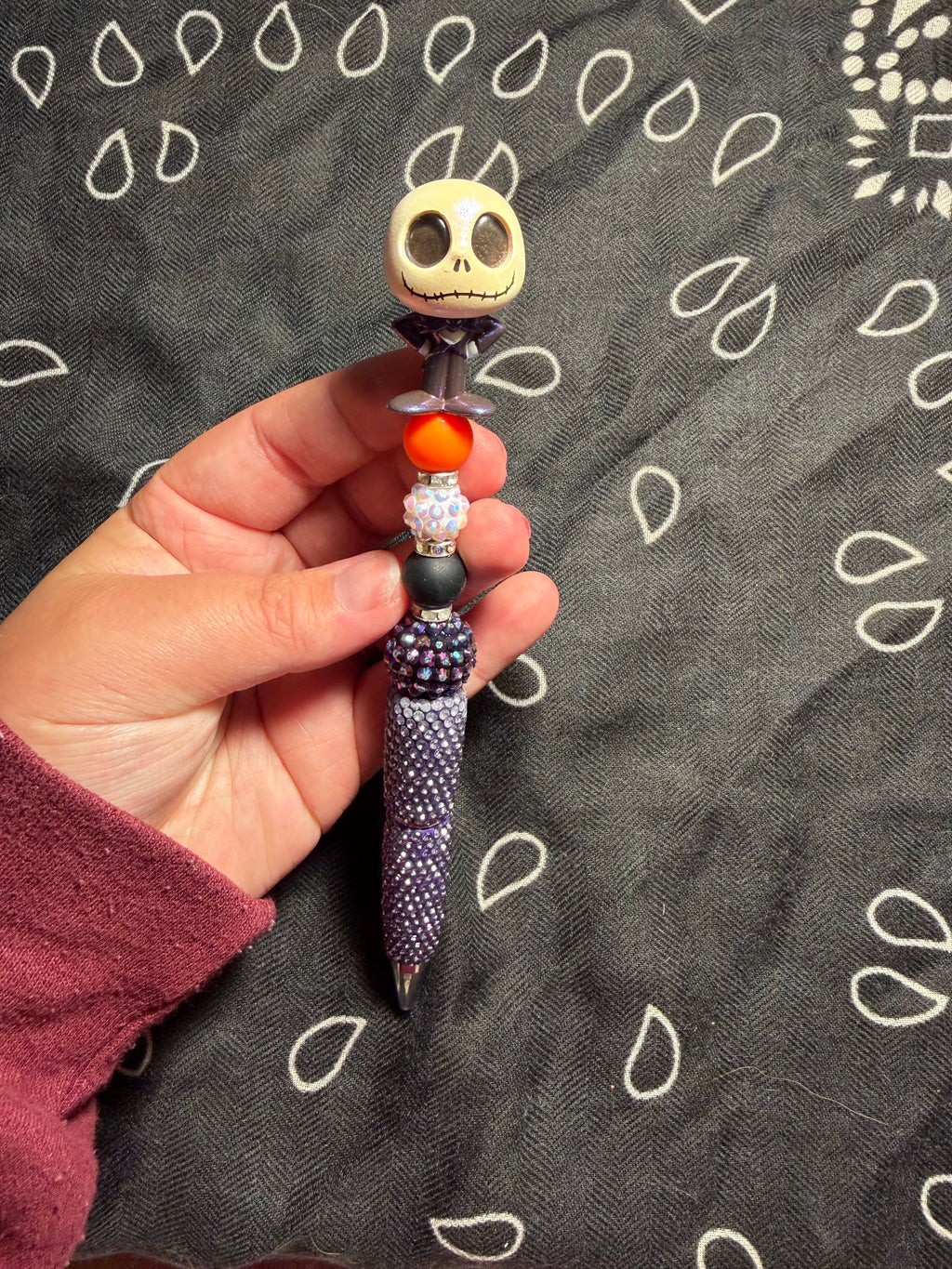 Pre-made rhinestone pens