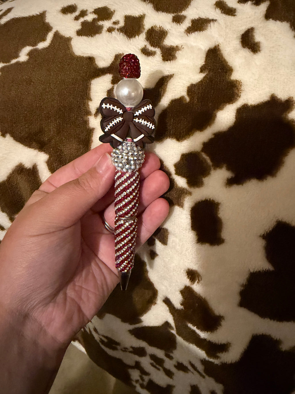 Pre-made rhinestone pens