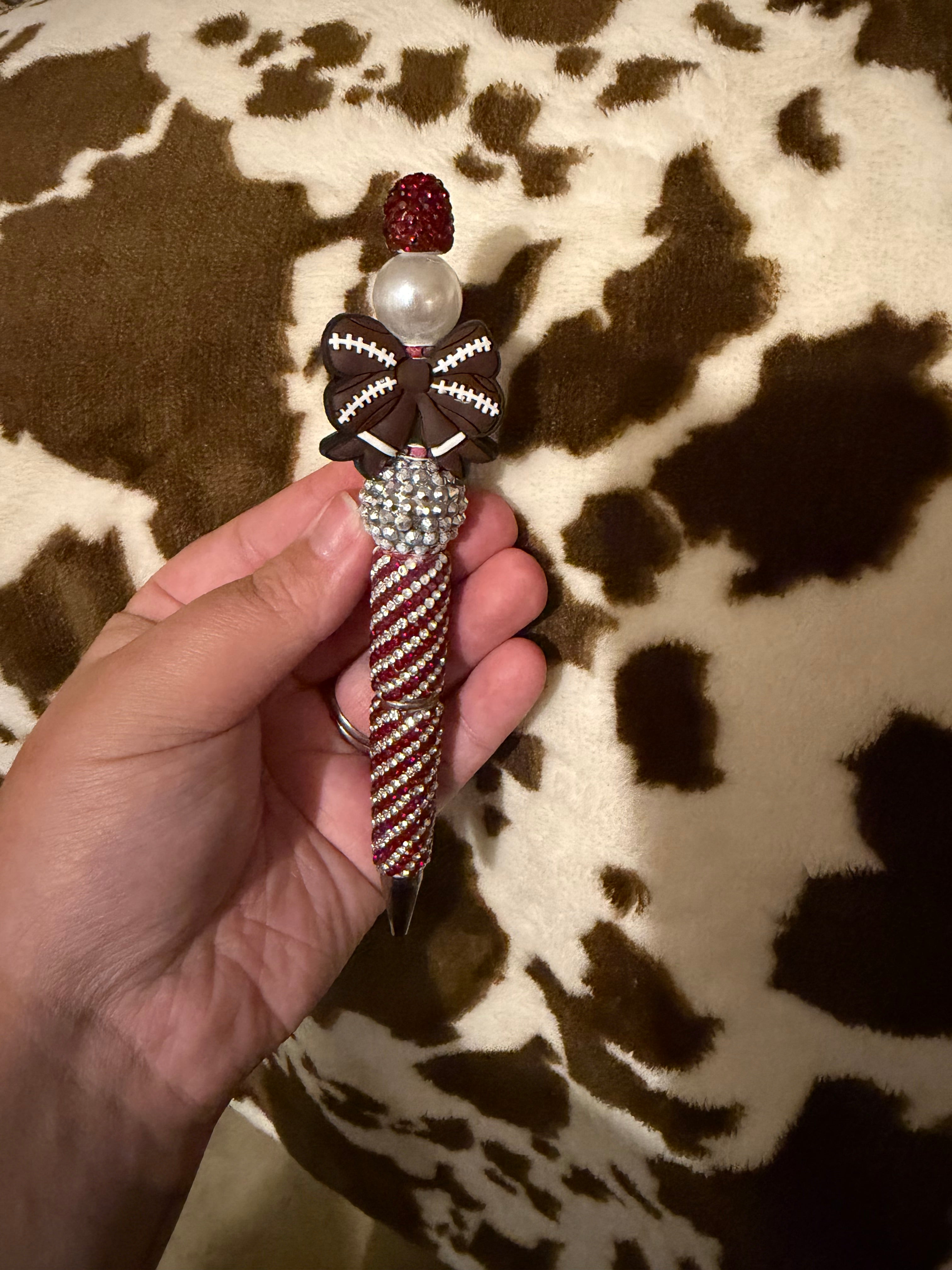 Pre-made rhinestone pens