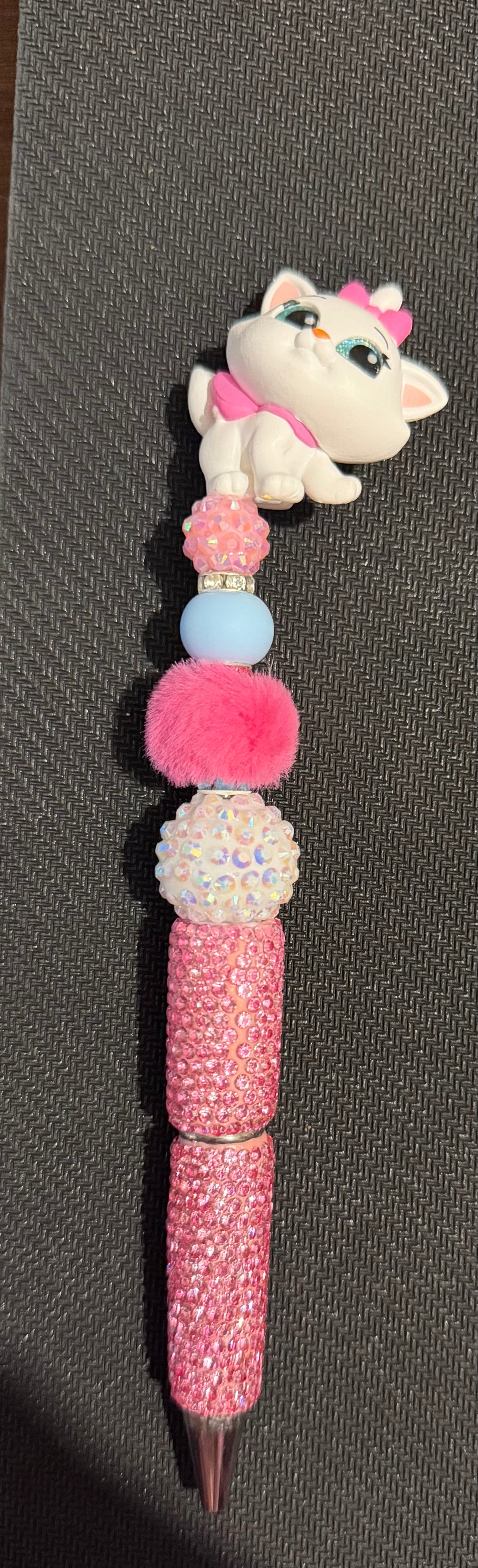 Pre-made rhinestone pens